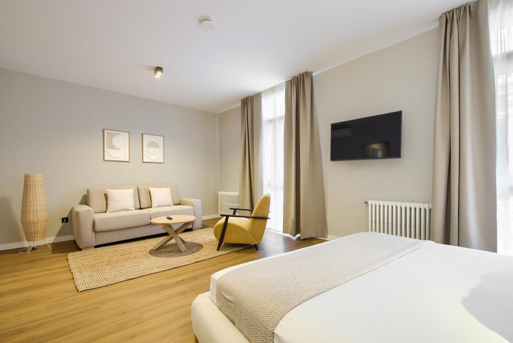 Dobo Madrid Justicia Apartman Szoba fotó