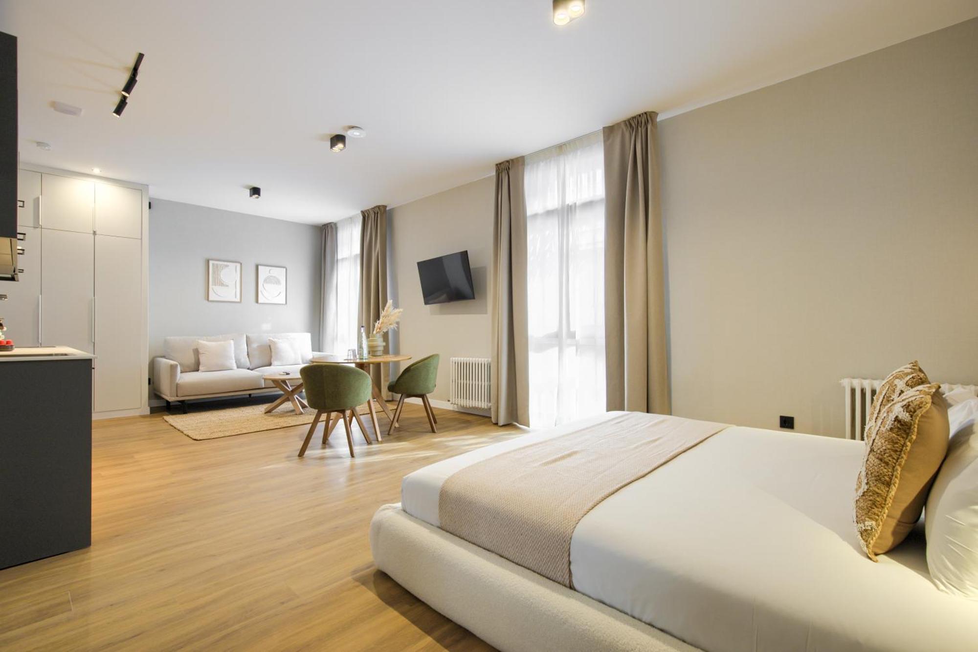Dobo Madrid Justicia Apartman Szoba fotó