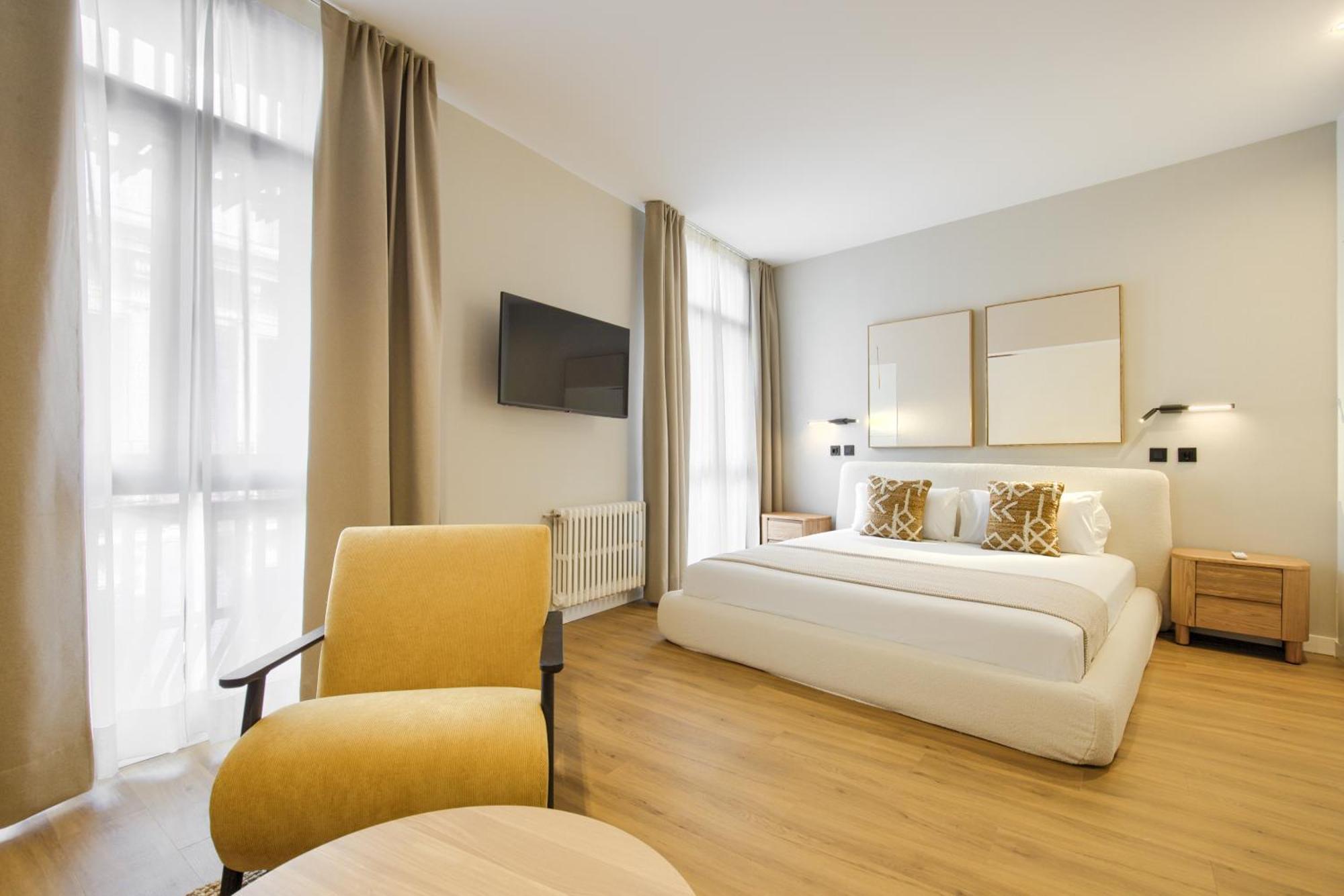 Dobo Madrid Justicia Apartman Szoba fotó